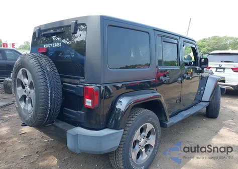 2017 Jeep Wrangler Unlimited Sahara 4X4 from USA, damaged, VIN 1C4BJWEGXHL746965